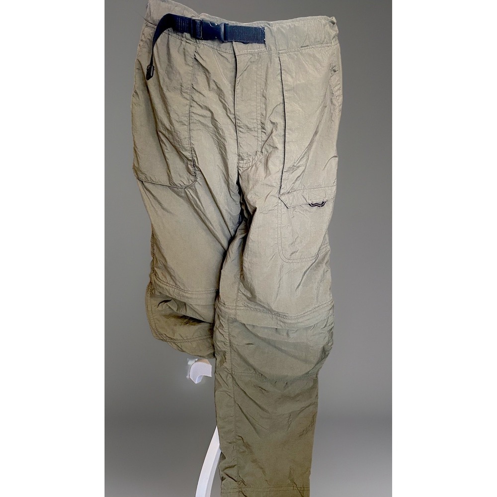 REI Convertible Hiking Cargo Pants Olive Green Women's 16